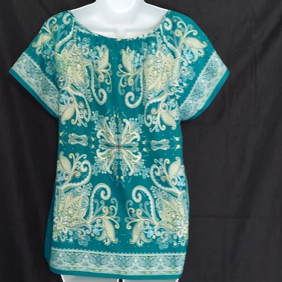 Anne Taylor Loft BOHO style top - Picture 2 of 4